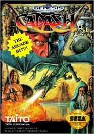 Box cover for Cadash on the Sega Genesis.
