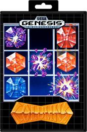 Box cover for Columns on the Sega Genesis.