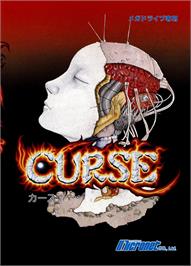 Box cover for Curse on the Sega Genesis.