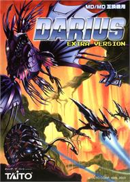 Box cover for Darius - Extra Version on the Sega Genesis.