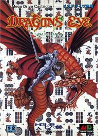 Box cover for Dragon's Eye Plus - Shanghai 3 on the Sega Genesis.