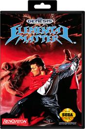 Box cover for Elemental Master on the Sega Genesis.