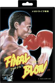 Box cover for Final Blow on the Sega Genesis.