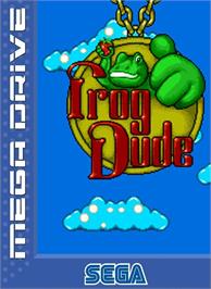 Box cover for Frog Dude on the Sega Genesis.