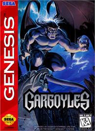Box cover for Gargoyles on the Sega Genesis.
