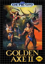 Box cover for Golden Axe 2 on the Sega Genesis.