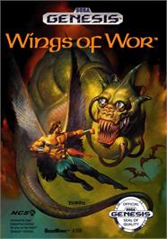 Box cover for Gynoug on the Sega Genesis.
