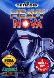 Box cover for Heavy Nova on the Sega Genesis.