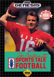 Box cover for Joe Montana 2 Sports Talk Football on the Sega Genesis.