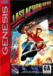 Box cover for Last Action Hero on the Sega Genesis.