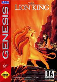 Box cover for Lion King, The on the Sega Genesis.