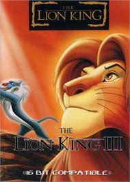 Box cover for Lion King 2, The on the Sega Genesis.