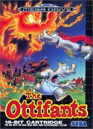 Box cover for Ottifants, The on the Sega Genesis.