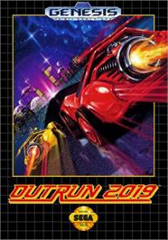 Box cover for Outrun 2019 on the Sega Genesis.