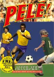 Box cover for Pele! on the Sega Genesis.