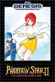 Box cover for Phantasy Star 2 - Anne's Adventure on the Sega Genesis.
