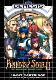 Box cover for Phantasy Star 2 - Huey's Adventure on the Sega Genesis.