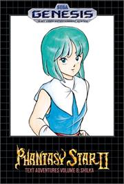 Box cover for Phantasy Star 2 - Shilka's Adventure on the Sega Genesis.