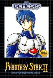 Box cover for Phantasy Star 2 - Yushis's Adventure on the Sega Genesis.