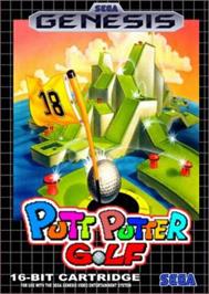 Box cover for Putter Golf on the Sega Genesis.