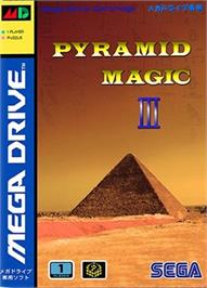 Box cover for Pyramid Magic 3 on the Sega Genesis.
