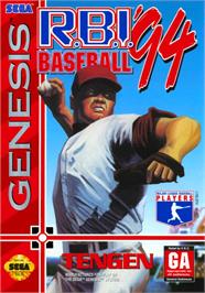 Box cover for R.b.i. Baseball '94 on the Sega Genesis.