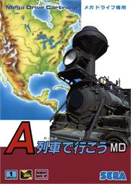 Box cover for Ressha De Ikou Md, A on the Sega Genesis.