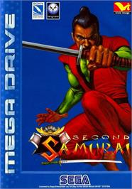 Box cover for Second Samurai , The on the Sega Genesis.