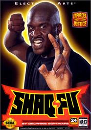 Box cover for Shaq-fu on the Sega Genesis.