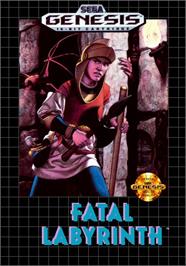 Box cover for Shi No Meikyu - Labyrinth Of Death on the Sega Genesis.