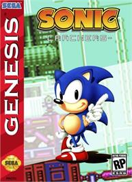 Box cover for Sonic Crackers on the Sega Genesis.