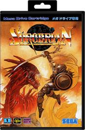 Box cover for Sorcerian on the Sega Genesis.