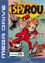 Box cover for Spirou on the Sega Genesis.