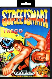 Box cover for Street Smart on the Sega Genesis.