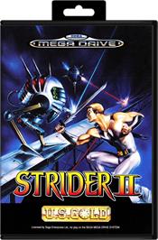 Box cover for Strider 2 on the Sega Genesis.