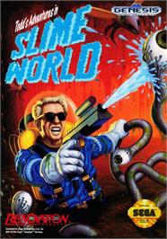 Box cover for Todd's Adventures In Slime World on the Sega Genesis.