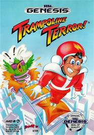 Box cover for Trampoline Terror on the Sega Genesis.