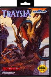 Box cover for Traysia on the Sega Genesis.