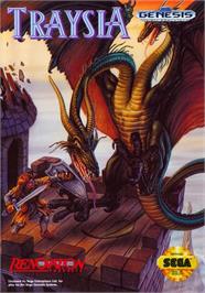 Box cover for Traysia on the Sega Genesis.