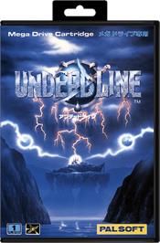 Box cover for Undead Line on the Sega Genesis.