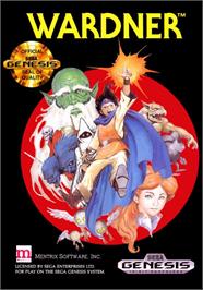 Box cover for Wardner on the Sega Genesis.
