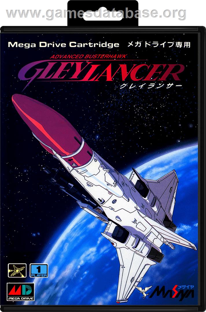 Advanced Busterhawk Gleylancer - Sega Genesis - Artwork - Box