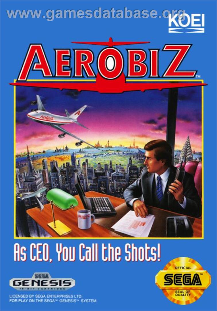 Air Management - Oozora Ni Kakeru - Sega Genesis - Artwork - Box