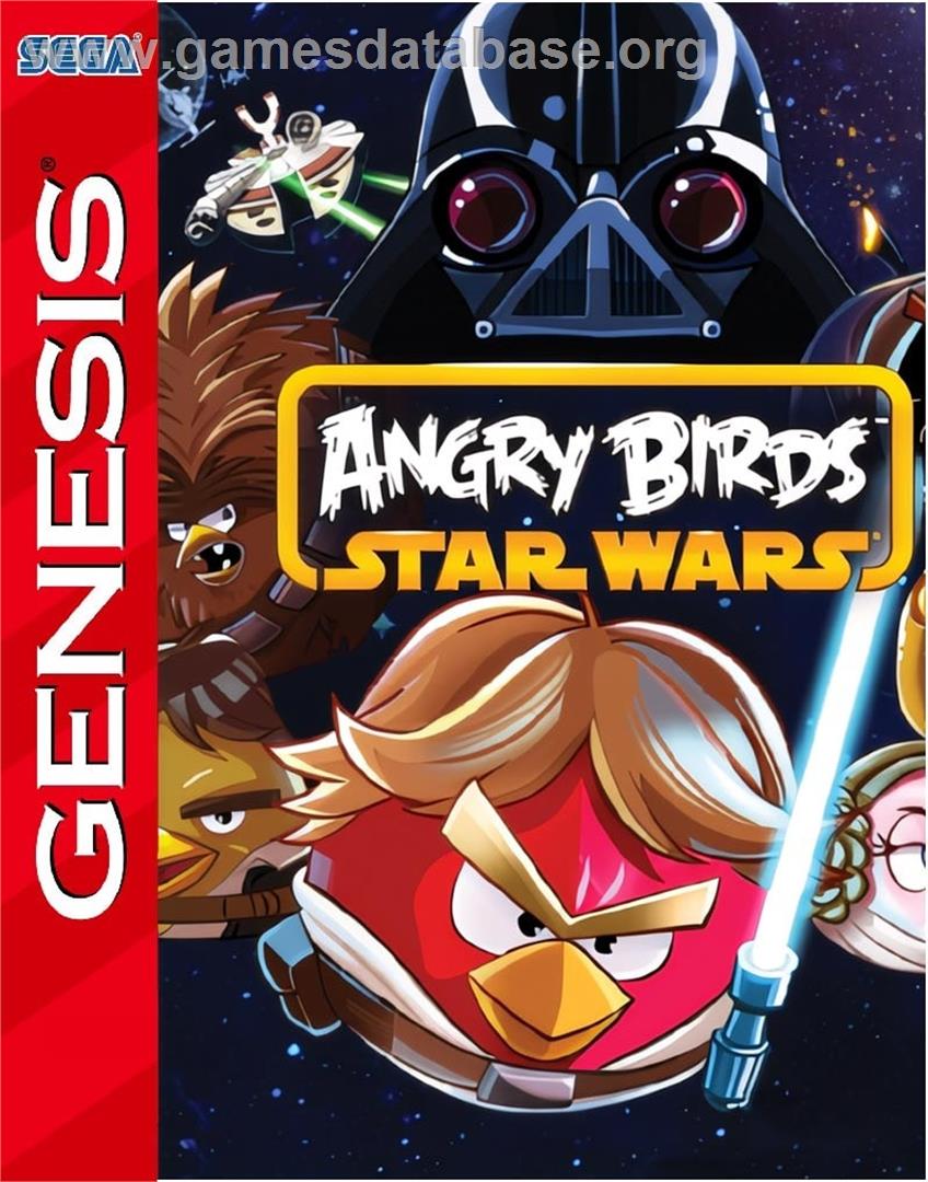 Angry Birds - Star Wars - Sega Genesis - Artwork - Box