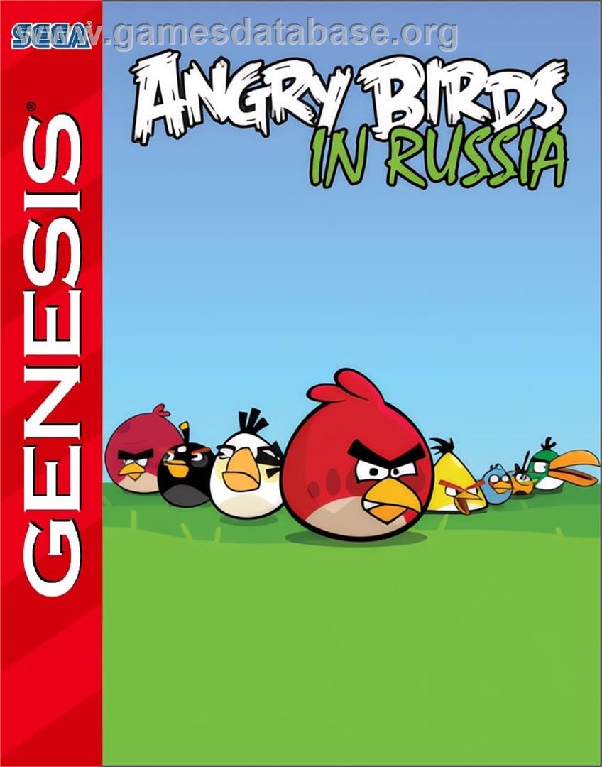 Angry Birds In Russia - Sega Genesis - Artwork - Box