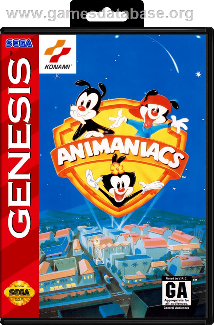 Animaniacs - Sega Genesis - Artwork - Box