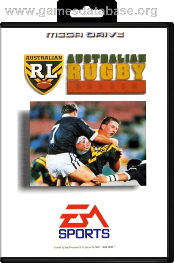 Australian Rugby League - Sega Genesis - Artwork - Box