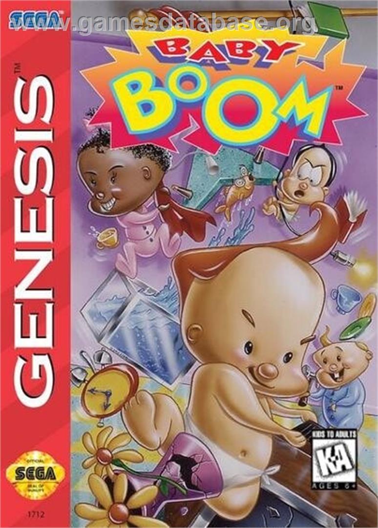 Baby Boom - Sega Genesis - Artwork - Box