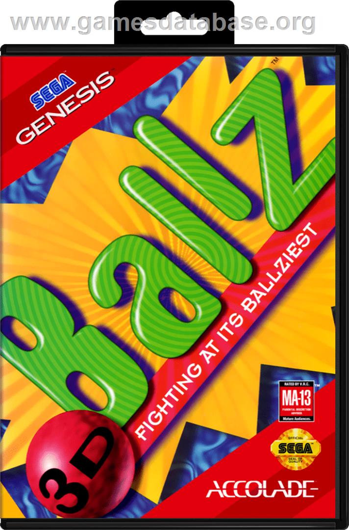 Ballz 3D - Sega Genesis - Artwork - Box