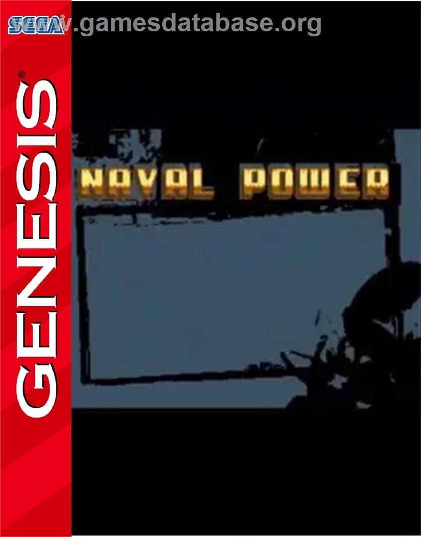 Batalha Naval - Sega Genesis - Artwork - Box
